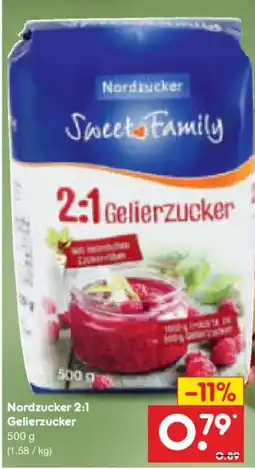 Netto Marken-Discount Nordzucker 2:1 Gelierzucker Angebot