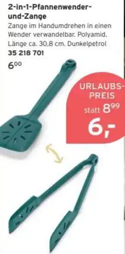 Tchibo 2-in-1-Pfannenwender-und-Zange Angebot