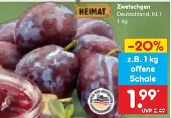 Netto Marken-Discount HEIMAT Zwetschgen Angebot
