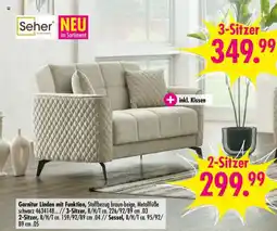 Möbel Boss Seher Garnitur Linden mit Funktion Angebot