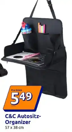 Action C&C Autositz-Organizer Angebot