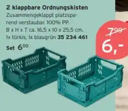 Tchibo 2 klappbare Ordnungskisten Angebot
