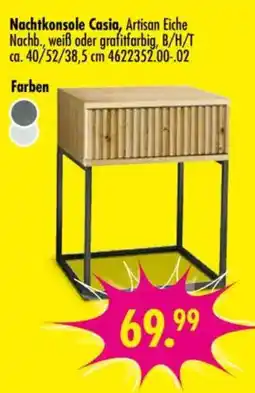Möbel Boss Nachtkonsole Casia, Artisan Eiche Angebot