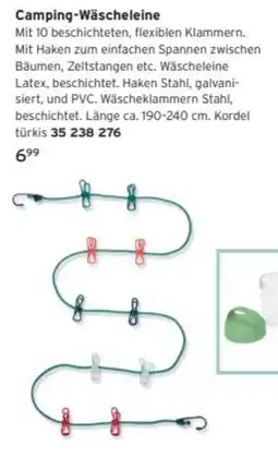 Tchibo Camping-Wäscheleine Angebot