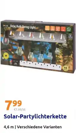 Action Solar-Partylylichterkette Angebot