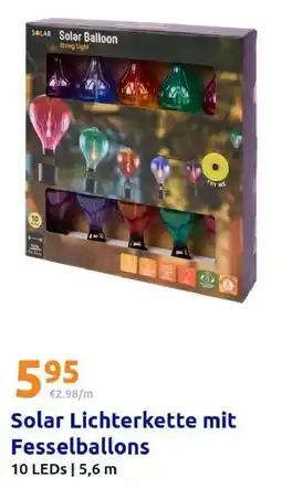 Action Solar Lichterkette mit Fesselballons Angebot
