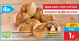 Netto Marken-Discount BACK STUBE Doppelschrippe Vollkorn Angebot