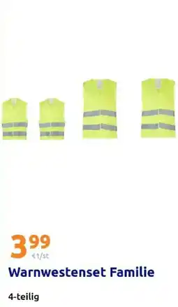 Action Warnwestenset Familie Angebot