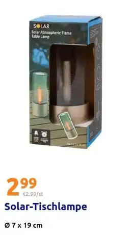 Action SOLAR Solar-Tischlampe Angebot