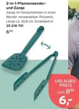 Tchibo 2-in-1 Pfannenwender-und-Zange Angebot