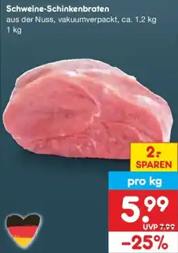 Netto Marken-Discount Schweine-Schinkenbraten aus der Nuss Angebot