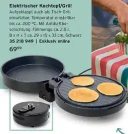 Tchibo Elektrischer Kochtopf/Grill Angebot