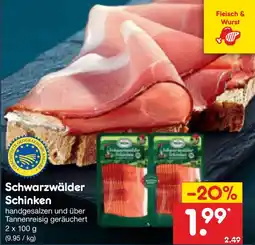 Netto Marken-Discount Schwarzwälder Schinken Angebot
