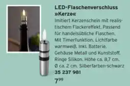 Tchibo LED-Flaschenverschluss »Kerze« Angebot