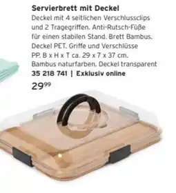 Tchibo Servierbrett mit Deckel Angebot