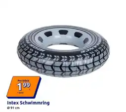 Action Intex Schwimmring Angebot