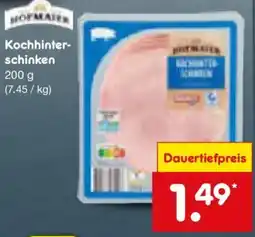 Netto Marken-Discount HOFMAIER Kochhinterschinken Angebot