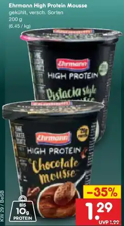 Netto Marken-Discount Ehrmann High Protein Mousse Angebot