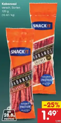 Netto Marken-Discount SNACK!T Kabanos Angebot