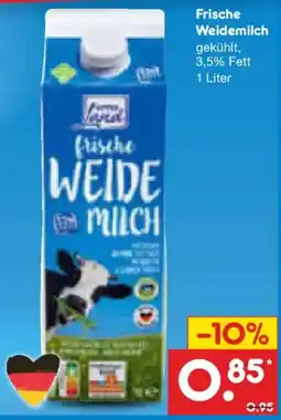 Netto Marken-Discount Lernt Frische WEIDE MILCH Angebot