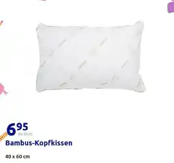 Action Bambus-Kopfkissen Angebot