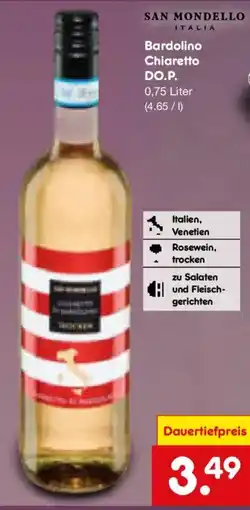 Netto Marken-Discount SAN MONDELLO Bardolino Chiaretto DO.P. Angebot
