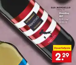 Netto Marken-Discount SAN MONDELLO Primitivo IGT Angebot