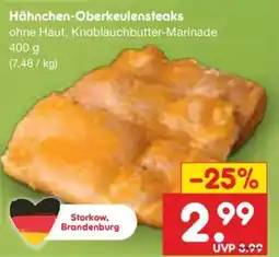 Netto Marken-Discount Hähnchen-Oberkeulensteaks Angebot