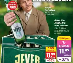Netto Marken-Discount Jever Fun Alkoholfrei oder Pilsener Angebot