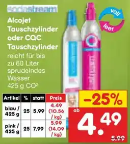 Netto Marken-Discount Alcojet Tauschzylinder oder CQC Tauschzylinder Angebot