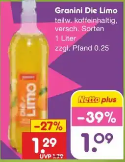 Netto Marken-Discount Granini Die Limo Angebot