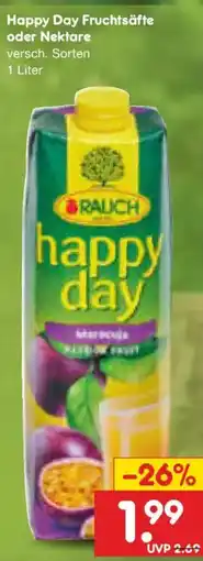 Netto Marken-Discount RAUCH happy day Angebot
