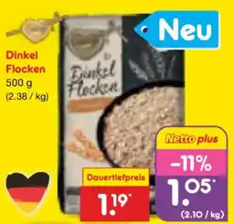 Netto Marken-Discount Dinkel Flocken Angebot