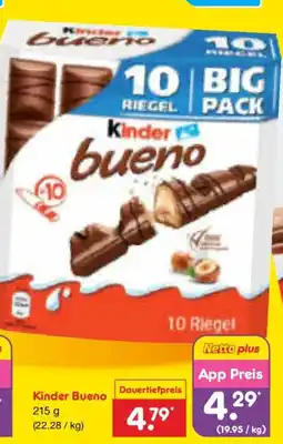 Netto Marken-Discount Kinder Bueno Angebot