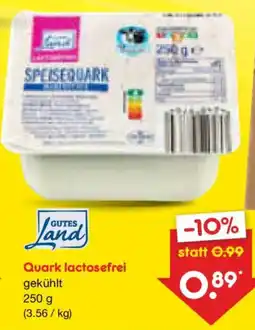 Netto Marken-Discount Gutes Land Quark lactosefrei Angebot
