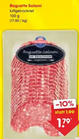 Netto Marken-Discount Baguette Salami Angebot