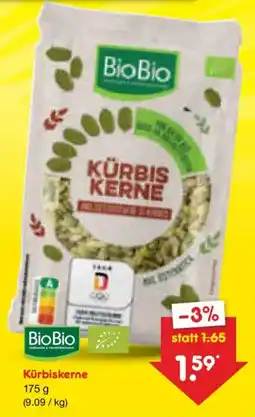 Netto Marken-Discount BioBio Kürbiskerne Angebot