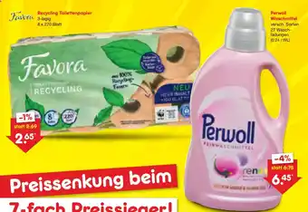Netto Marken-Discount Favora Recycling Toilettenpapier Angebot