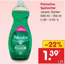 Netto Marken-Discount Palmolive Spülmittel Angebot