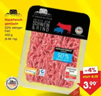 Netto Marken-Discount GUT PONHOLZ Hackfleisch gemischt Angebot