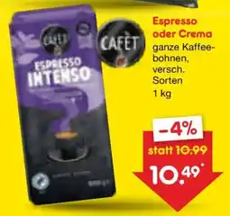 Netto Marken-Discount CAFÉT Espresso Intenso Angebot