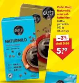 Netto Marken-Discount Cafet Naturmild Kaffee Angebot