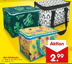 Netto Marken-Discount Mini Kühl tasche Angebot