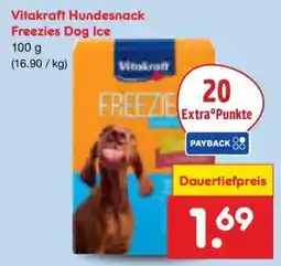 Netto Marken-Discount Vitakraft Hundesnack Freezies Dog Ice Angebot