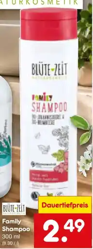 Netto Marken-Discount BLÜTE-ZEIT Family Shampoo Angebot