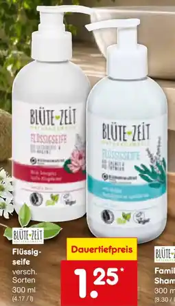 Netto Marken-Discount Blüte-Zeit Flüssigseife Angebot