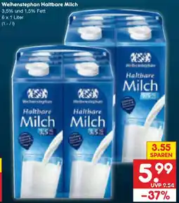 Netto Marken-Discount Weihenstephan Haltbare Milch Angebot