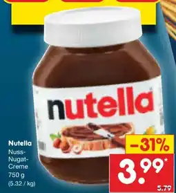 Netto Marken-Discount Nutella Nuss-Nugat-Creme Angebot