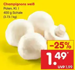 Netto Marken-Discount Champignons weiß Angebot