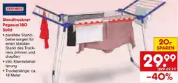 Netto Marken-Discount Standtrockner Pegasus 180 Solid Angebot